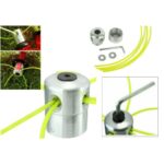 Testina Universale Decespugliatore 4 Fili Ricambio Alluminio per Tagliaerba