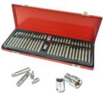 Kit Chiavi Torx Professionali 54 Pezzi Esagonali, Mille Righe Anti Spanatura