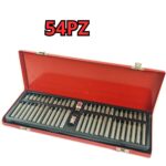 Kit Chiavi Torx Professionali 54 Pezzi Esagonali, Mille Righe Anti Spanatura